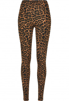 Ladies Soft AOP Leggings darkleo