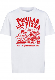 Kids Like Pizza Tee white