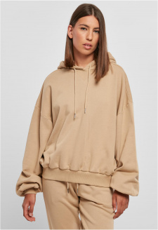 Ladies Organic Oversized Terry Hoody unionbeige