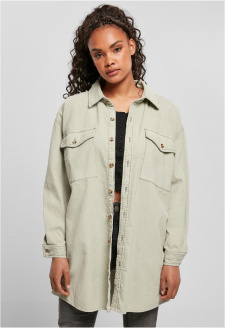Ladies Long Corduroy Overshirt softsalvia