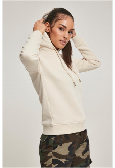 Ladies Organic Hoody sand