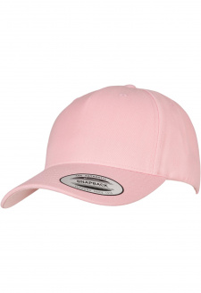 YP CLASSICS 5-PANEL PREMIUM CURVED VISOR SNAPBACK CAP prism pink