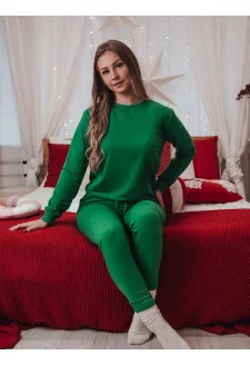 Komplet damski dresowy MILIAN zielony Dstreet AY1116