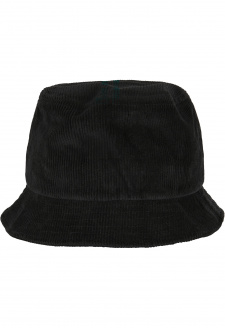 Corduroy Bucket Hat black