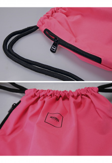 Basic Gym Sack neonpink