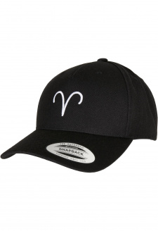 Zodiac YP Classics 5-Panel Premium Curved Visor Snapback Cap aries