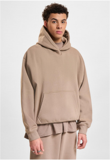 DEF Hoody brown washed01