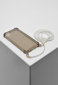 Phonecase with Pearl Necklace  I Phone 6/7/8 black