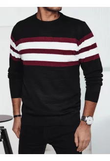 Sweter męski czarny Dstreet WX2247
