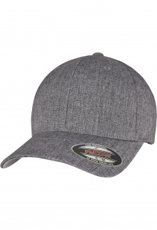 FLEXFIT HEATHERLIGHT CAP melange dark grey