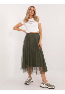 Spódnica-DHJ-SD-19568.13X-khaki