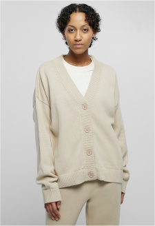 Ladies Big Oversized Cardigan wetsand