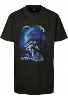 Kids NASA Surf Tee black