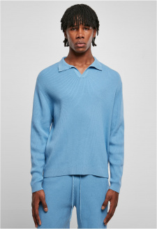 Ribbed Oversized Longsleeve horizonblue