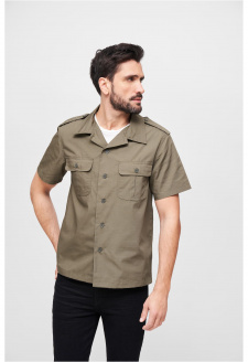 US Shirt Ripstop shortsleeve olive