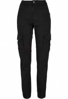 Ladies Cotton Twill Utility Pants black