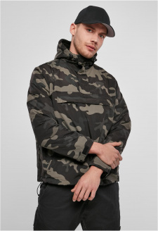 Fleece Pull Over Windbreaker darkcamo