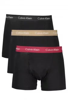 3PACK - Pánské boxerky Calvin Klein černé