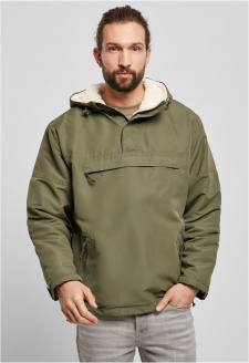 Windbreaker Sherpa olive