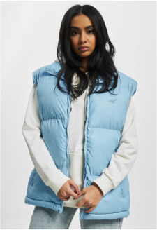 DEF Puffer Vest blue