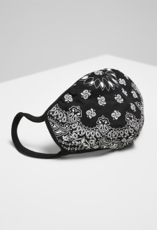 Bandana Face Mask black/white