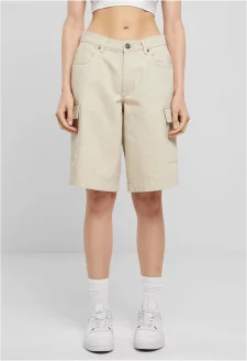 Ladies Cotton Cargo Bermuda softseagrass