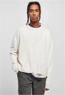 Eco Mix Boxy Cardigan lightgrey