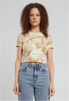 Ladies Cropped Camo Tee simplesandcamo