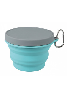 Miska s víčkem Twisty 500 blue