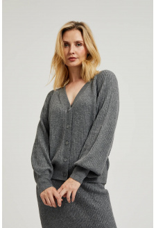 WOMEN'S SWEATER Z-SW-4531 GREY MEL