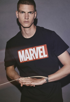 Marvel Logo Tee black