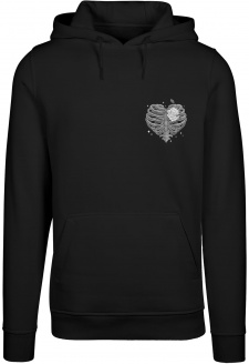 Heart Cage Hoody black