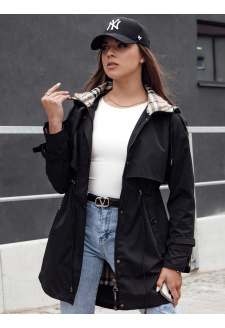 Kurtka damska parka FASHLOVE czarna Dstreet TY4392
