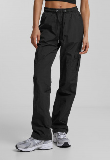 Ladies Nylon Cargo Pants concrete