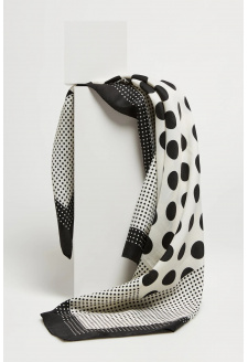 WOMEN'S SCARF L-SZ-4617 BLACK