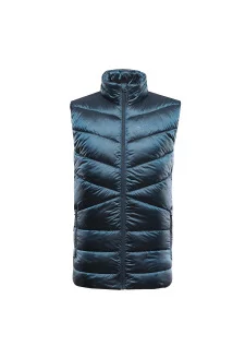 Pánská prošívaná vesta hi-therm ALPINE PRO NORF mykonos blue
