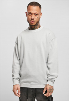 Pigment Dyed Crew Neck lightasphalt