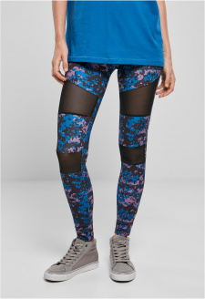 Ladies Camo Tech Mesh Leggings digital duskviolet camo