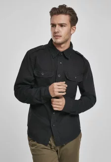 Vintage Shirt longsleeve black