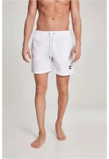 Block Swim Shorts white