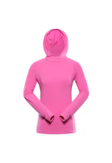 Dámská funkční mikina ALPINE PRO IZARA neon pink
