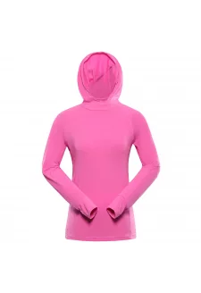 Dámská funkční mikina ALPINE PRO IZARA neon pink