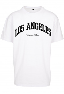 L.A. College Oversize Tee white