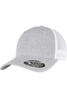 110 Mesh 2-Tone Cap melange silver/white