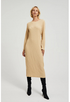 WOMEN'S DRESS Z-SU-4505 BEIGE