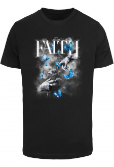 Faith Butterfly Tee black