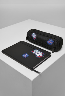 NASA Notebook & Pencilcase Set black