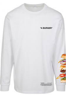 Burger Longsleeve white