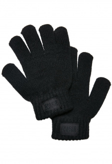 Knit Gloves Kids black